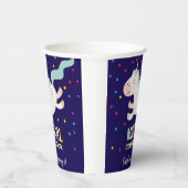 ユニコーン魔法お祝い誕生日 紙コップ (右)