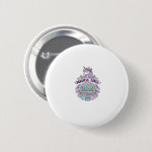 ユニコーン魔法の年からのグラフィックデザイン Zazzle D 缶バッジ (正面&裏面)