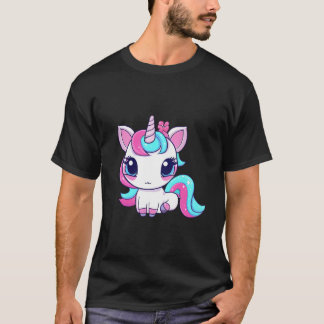 ユニコーン魔法の生き物 Tシャツ