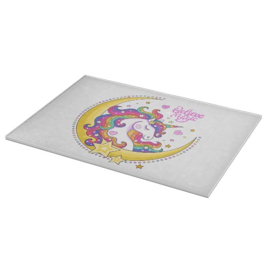 ユニコーン魔法ガラス切断板 カッティングボード (角)