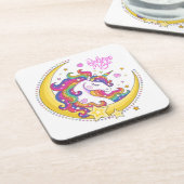 ユニコーン魔法コルクバックコースター コースター (左側)