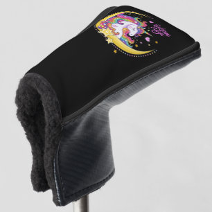 ユニコーン魔法ゴルフクラブカバー ゴルフヘッドカバー