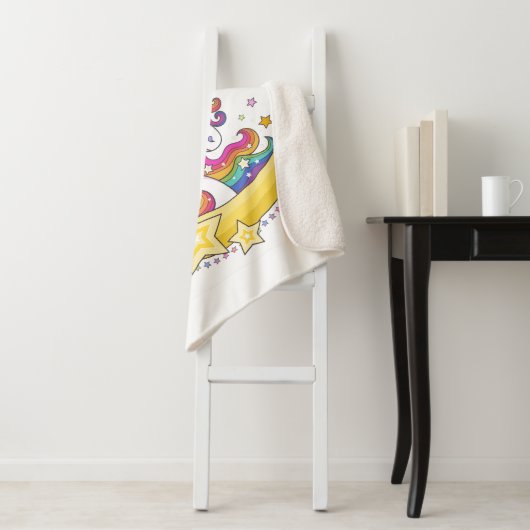 ユニコーン魔法シェルパブランケット シェルパブランケット (インサイチュ)