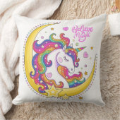 ユニコーン魔法枕 クッション (ブランケット)