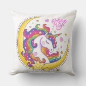 ユニコーン魔法枕 クッション (正面)