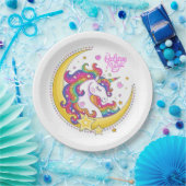 ユニコーン魔法紙プレート ペーパープレート (パーティー)