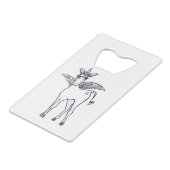 ユニコーン魔法 クレジットカード栓抜き (裏面アングル)