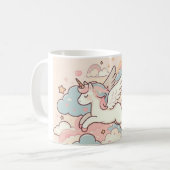ユニコーン魔法 コーヒーマグカップ (正面左)