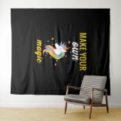 ユニコーン魔法 タペストリー (インサイチュ(横))