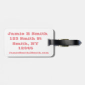 ユニコーン魔法 ラゲッジタグ (裏面横)