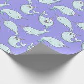 ユニコーン鯨ラッピング紙 ラッピングペーパー (角)