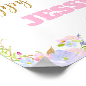 ユニコーン6thバースデーパーティー歓迎ポスター署名 ポスター (角)