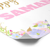 ユニコーン8thバースデーパーティー歓迎ポスター署名 ポスター (角)