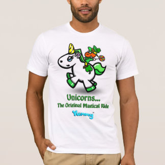 ユニコーン… おいしいTMによる元の魔法の乗車 Tシャツ