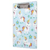 ユニコーン，かわいいユニコーン，花 クリップボード (左)