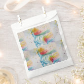 ユニコーン かわいい レインボー ペット 動物 パーティー ファバーバッグ フェイバーバッグ (クリップ留めされた状態)