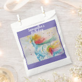 ユニコーン かわいい レインボー ペット 動物 パーティー ファーバーグ フェイバーバッグ (クリップ留めされた状態)