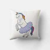 ユニコーン・アット・バレエとスカート クッション (裏面)