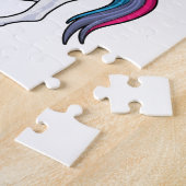 ユニコーン・アット・バレエとスカート ジグソーパズル (側面)