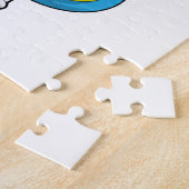 ユニコーン・アット・バレエ・ダンスとスカート ジグソーパズル (側面)