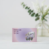 ユニコーン・アンド・バターフライズファンタジー名刺 名刺 (スタンド正面)