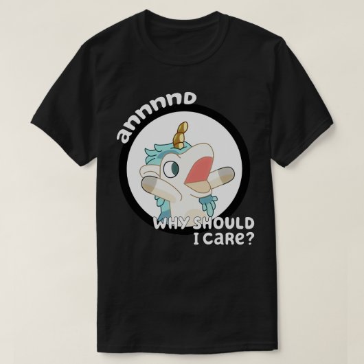 ユニコーン・アンニノ Tシャツ (デザイン正面)