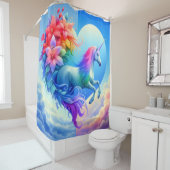 ユニコーン・アート シャワーカーテン (インサイチュ)