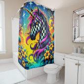 ユニコーン・アート シャワーカーテン (インサイチュ)