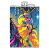 ユニコーン・アート フラスク (裏面)