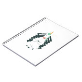 ユニコーン・イン・ヨガポーズ ノートブック (左側)