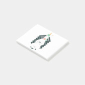 ユニコーン・イン・ヨガポーズ ポストイット (アングル)