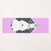 ユニコーン・イン・ヨガポーズ ヨガマット (正面(横))