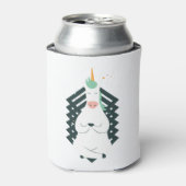 ユニコーン・イン・ヨガポーズ 缶クーラー (缶正面)