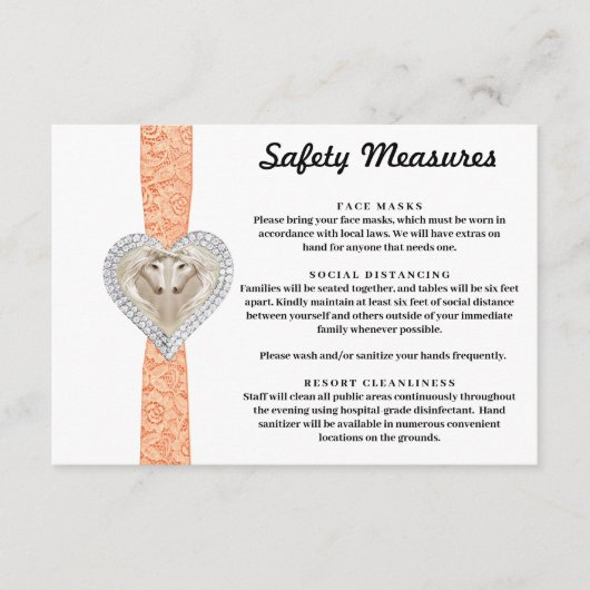 ユニコーン オレンジ ラッセルの安全対策 エンクロージャーカード (正面)