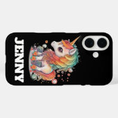 ユニコーン カスタム iPhone カース Case-Mate iPhoneケース (裏面 (横))