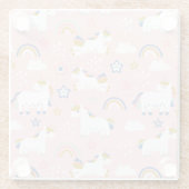 ユニコーン ガラスコースター (裏面)