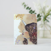 ユニコーン・ガール ポストカード (スタンド正面)