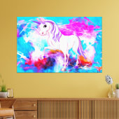 ユニコーン キャンバスプリント (インサイチュ (リビング))