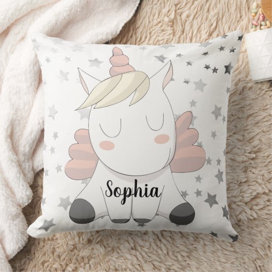 ユニコーン クッション (ブランケット)