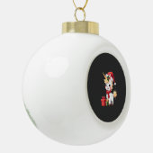 ユニコーン クリスマス オーナメント サンタ ユニコーン Xmas T (左)