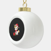 ユニコーン クリスマス オーナメント サンタ ユニコーン Xmas T (右)