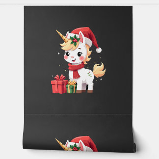 ユニコーン クリスマス オーナメント サンタ ユニコーン Xmas T 壁紙