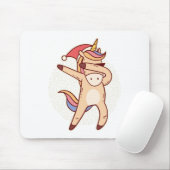 ユニコーン・クリスマス マウスパッド (マウス)