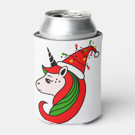 ユニコーン・クリスマス 缶クーラー (缶正面)