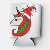 ユニコーン・クリスマス 缶クーラー (正面)