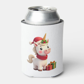 ユニコーン クリスマス 装飾 サンタ ユニコーン Xmas T- 缶クーラー