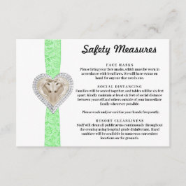 ユニコーン グリーン レース 安全対策 エンクロージャーカード