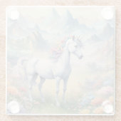 ユニコーン・コースター ガラスコースター (裏面)