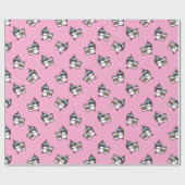 ユニコーン&コーヒーラッピング紙 ラッピングペーパー (フラット)