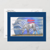 ユニコーン・サイクル - 冬 ©1999 ポストカード (正面/裏面)